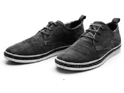 men's gray black shoe